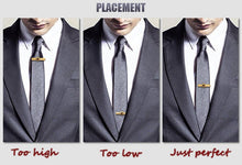 Load image into Gallery viewer, Square Trinity Knot Tie Bar
