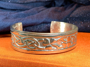 Irish Shamrock Cuff Bracelet