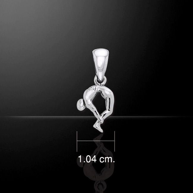 Yoga Pose Om Necklace — view 9