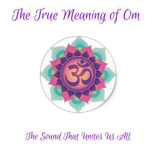 Load image into Gallery viewer, Om Necklace, Om Jewelry, Chakra Jewelry, Yoga Jewelry, Boho Jewelry, Inspirational Jewelry, Lotus Jewelry, Anniversary Gift, New Age Gift