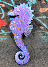 Load image into Gallery viewer, Colorful Seahorse Brooch