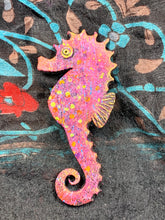 Load image into Gallery viewer, Colorful Seahorse Brooch