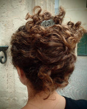 Load image into Gallery viewer, Gingko Hair Stick, Celtic Barrette, Irish Jewelry, Pagan Jewelry, Friendship Gift, Wiccan Jewelry, Norse Jewelry, Hair Slide Barrette