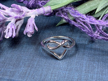 Load image into Gallery viewer, Celtic Forever Heart Ring