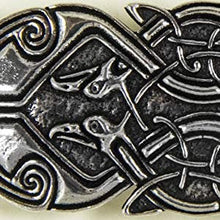 Load image into Gallery viewer, Celtic Peacock Hair Clip