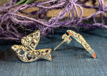 Load image into Gallery viewer, Dove Trinity Knot Earrings
