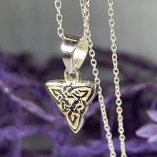 Load image into Gallery viewer, Petite Celtic Knot Necklace