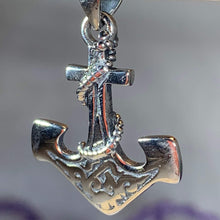 Load image into Gallery viewer, Petite Celtic Anchor Necklace
