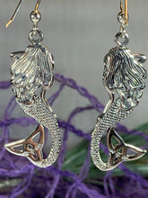 Load image into Gallery viewer, Celtic Mermaid Earrings