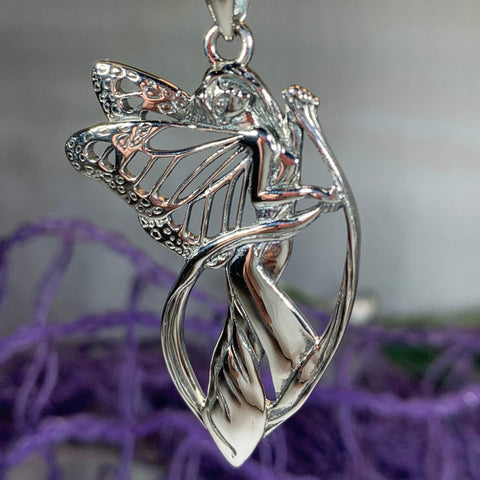 Load image into Gallery viewer, Butterfly Fairy Necklace