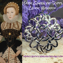 Load image into Gallery viewer, Four Marys Celtic Knot Brooch