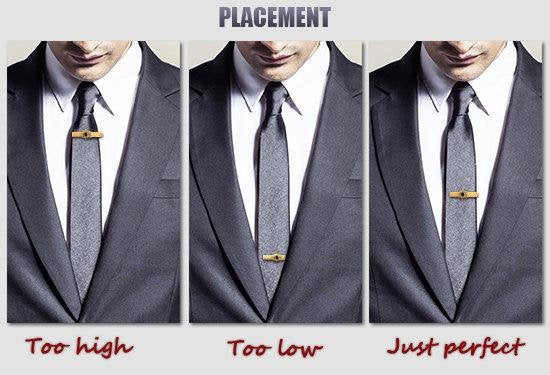 Square Trinity Knot Tie Bar — view 9