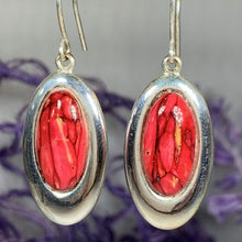 Load image into Gallery viewer, Heathergems Celtic Teardrop Earrings