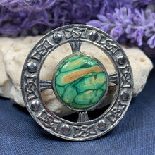 Load image into Gallery viewer, Celtic Heathergems Brooch