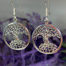 Load image into Gallery viewer, Deep Roots Tree of Life Earrings