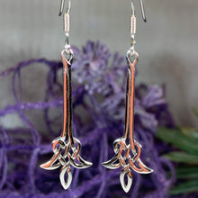 Load image into Gallery viewer, Celtic Flame Earrings