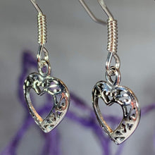 Load image into Gallery viewer, Petite Heart Earrings