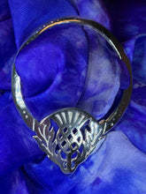 Load image into Gallery viewer, Celtic Thistle Scarf Ring
