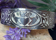 Load image into Gallery viewer, Galway Claddagh Cuff Bracelet