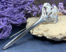 Load image into Gallery viewer, Thistle Kilt Pin, Celtic Jewelry, Scottish Pin, Groom Gift, Best Man Gift, Bagpiper Gift, Highland Dance, Dad Gift, Anniversary, Tartan Pin