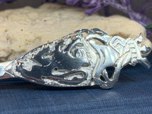Load image into Gallery viewer, Lion Sword Kilt Pin

