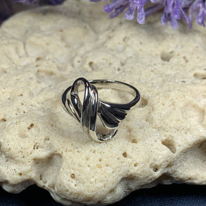 Celtic Knot Swirl Ring