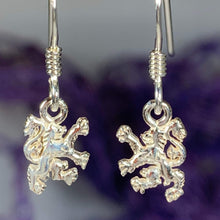 Load image into Gallery viewer, Petite Scotland Lion Earrings