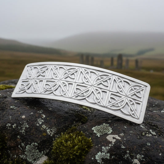 Celtic Eternity Knot Hair Clip for Women