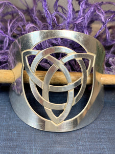 Trinity Knot Hair Slide, Celtic Jewelry, Irish Jewelry, Wiccan Jewelry, Bun Holder, Mom Gift, Wife Gift, Shawl Pin, Norse Jewelry