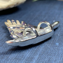 Load image into Gallery viewer, Birget Celtic Raven Necklace