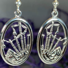 Load image into Gallery viewer, Celtic Bagpipes Earrings