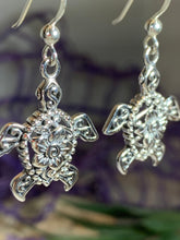 Load image into Gallery viewer, Blooming Turtle Earrings