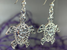 Load image into Gallery viewer, Blooming Turtle Earrings