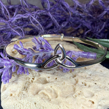 Load image into Gallery viewer, Triquetra Silver Bracelet