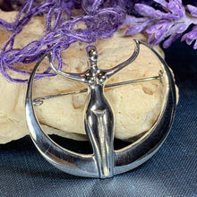 Load image into Gallery viewer, Astra Star Goddess Brooch
