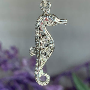 Celtic Seahorse Necklace