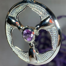 Load image into Gallery viewer, Rhiannon's Three Birds Goddess Necklace