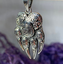 Load image into Gallery viewer, Bear Claw Necklace, Bear Jewelry, Celtic Jewelry, Animal Jewelry, Viking Jewelry, Norse Jewelry, Wiccan Jewelry, Pagan Jewelry, Wolf Paw
