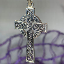 Load image into Gallery viewer, Foellan Celtic Knot Cross Necklace