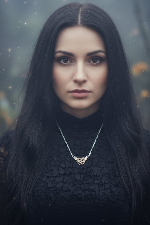 Load image into Gallery viewer, Celtic Endless Love Necklace