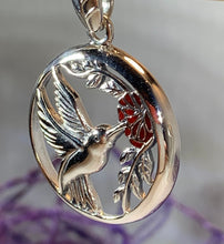 Load image into Gallery viewer, Tropical Hummingbird Necklace