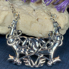 Load image into Gallery viewer, Airica Celtic Viking Silver Necklace