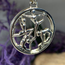 Load image into Gallery viewer, Round Yoga Pose Necklace