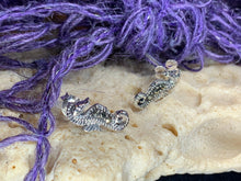 Load image into Gallery viewer, Seahorse Marcasite Earrings