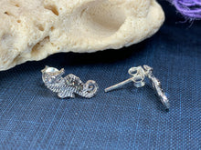 Load image into Gallery viewer, Seahorse Marcasite Earrings