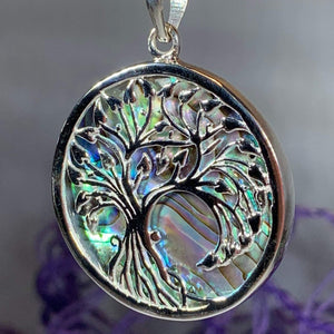 Arianrhod Tree of Life Shell Necklace 08