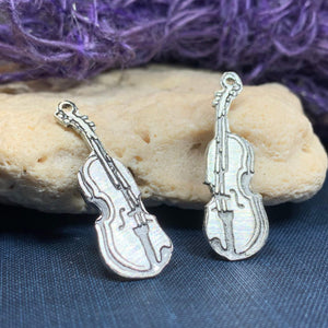 Irish Fiddle Earrings