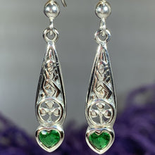 Load image into Gallery viewer, Shamrock Love Earrings