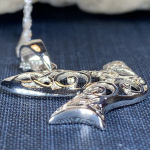 Trinity Knot Dove of Peace Necklace