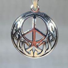 Load image into Gallery viewer, Peace Sign Necklace
